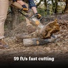 image:imageWorx Nitro 40V 16 Cordless Brushless Chainsaw 40 Ah Battery and Charger Included WG385Chainsaw