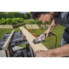 image:imageWorx WX0653 Clamping Sawhorses with Bar Clamps and 7 Inch Metal Triangle RulerPortable Workbench  Sawhorse