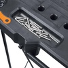 image:imageWorx WX0653 Clamping Sawhorses with Bar Clamps and 7 Inch Metal Triangle RulerSidekick Work Table