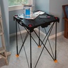 image:imageWorx WX0653 Clamping Sawhorses with Bar Clamps and 7 Inch Metal Triangle RulerSidekick Work Table