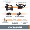 image:imageWorx WX092L 20V Power Share Cordless Inflator and WX856L 20V Power Share Orbital BufferPolisher