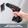 image:imageWorx WX108L 20V 12 Cordless Drill Driver Power Share  Batteries amp Charger Included12 Cordless DrillDriver