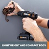 image:imageWorx WX108L 20V 12 Cordless Drill Driver Power Share  Batteries amp Charger Included38 Cordless Drill  Driver Battery  Charger  84pc Accessory Kit Included