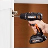 image:imageWorx WX108L 20V 12 Cordless Drill Driver Power Share  Batteries amp Charger Included38 Cordless Drill  Driver Battery  Charger Included