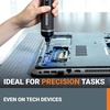 image:imageWorx WX240L 4V 3Speed Cordless ScrewdriverBlackSilver