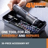 image:imageWorx WX240L 4V 3Speed Cordless ScrewdriverBlackSilver