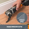 image:imageWorx WX696L 20V Power Share Sonicrafter Cordless Oscillating MultiTool20V Cordless Oscillating MultiToolBattery  Charger Included