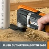 image:imageWorx WX696L 20V Power Share Sonicrafter Cordless Oscillating MultiTool20V Cordless Oscillating MultiToolBattery  Charger Included