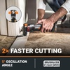 image:imageWorx WX696L 20V Power Share Sonicrafter Cordless Oscillating MultiTool20V Cordless Oscillating MultiToolTOOL Only