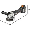 image:imageWorx WX812L 20V Power Share Brushless 412 Angle Grinder