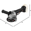 image:imageWorx WX812L9 20V Power Share 45 Cordless Angle Grinder with Brushless Motor Tool Only