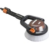 image:imageWORX Hydroshot Adjustable Automotive Power Scrubber Quick Snap Connection  WA1820 Soft Bristles