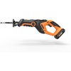 image:imageWORX WX508L 20V Recip SawBattery  Charger Included