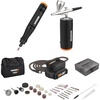 image:imageWorx MAKERX WX991L 3pc Crafting Tool Combo Kit  Rotary Tool  Angle Grinder  Wood amp Metal CrafterMAKERX 2 PC Crafting Tool Combo Air Brush