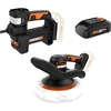 image:imageWorx WX092L 20V Power Share Cordless Inflator and WX856L 20V Power Share Orbital BufferPolisher