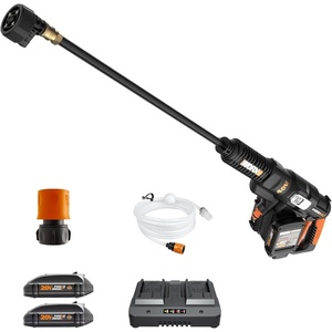 image:imageWORX 40V Power Share Hydroshot 2X20V Portable Power Cleaner Batteries amp Charger Included  WG644 BlackOrangeHydroshot 40V Batteries  Charger Included