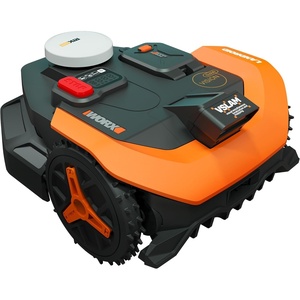 image:imageWORX Landroid Vision Cloud Robot Lawn Mower No Perimeter Wire Robot Mower for 1 Acre AI Obstacle Avoidance  RTK Cloud Navigation 30 Slope Auto Mapping App Control CuttoZero WR340TwoWheel Drive