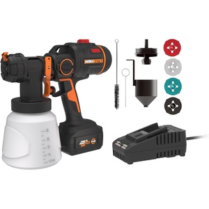 image:imageWORX Nitro 20V Cordless Paint Sprayer WX020L  Battery Included Charger IncludedCordless Paint Sprayer