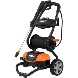 image:imageWORX WG604 1600 Max PSI 13A Pressure Washer with Rolling Cart Black and OrangePressure Washer w Cart style