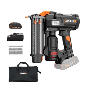 image:imageWorx Nitro 20V 18GA Cordless Brad Nailer Cordless Nail Gun Nail Gun Battery Powered Up to 2 Inch ToolFree Jam Release Trimming amp Molding Baseboard WX842L PowerShare  Battery Charger IncludedWX838L1