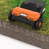 image:imageWORX 12 Amp Corded Lawn Dethatcher Electric Scarifier Removes Deep Thatch amp Improves Grass Health WG850Electric Dethatcher