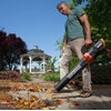 image:imageWORX 12 Amp Electric Leaf Blower Turbine Blower for Lawn Care with 600 CFM amp 2 Speed Control Corded WG520