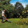 image:imageWORX 12 Amp Electric Leaf Blower Turbine Blower for Lawn Care with 600 CFM amp 2 Speed Control Corded WG520