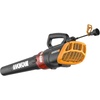 image:imageWORX 12 Amp Electric Leaf Blower Turbine Blower for Lawn Care with 600 CFM amp 2 Speed Control Corded WG520