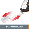 image:imageWORX 2 in 1 Cordless Hedge Trimmer 4 Grass Shear amp 8 Shrub Trimmer with 2 Blades Battery amp Charger Not Included WG80198 20V Shrubber Trimmer w120Ah Battery