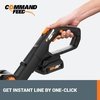 image:imageWORX 20V 12 Cordless String Trimmer amp 360 CFM Leaf Blower Combo 2 Batteries amp Charger Included WG92812 Trimmer  360 CFM Blower  22 Hedge Trimmer