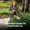 image:imageWORX 22 Cordless Hedge Trimmer Electric Hedge Trimmer with DualAction Blades Lightweight Bush Trimmer with 55 LBS Battery amp Charger Included WG26122 20V Hedge TrimmerTool Only