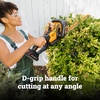 image:imageWORX 22 Cordless Hedge Trimmer Electric Hedge Trimmer with DualAction Blades Lightweight Bush Trimmer with 55 LBS Battery amp Charger Included WG26122 20V Hedge Trimmer w120Ah Battery