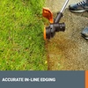 image:imageWORX 3 in 1 Cordless String TrimmerLawn EdgerMini Mower 13 Electric Weed Wacker with Command Feed 20V Weed Eater with Brushless Motor 40 Ah Battery amp Charger Included WG17313 40V Trimmer w2 20 Ah Batteries