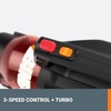 image:imageWORX Cordless Leaf Blower Electric Blower for Lawn Care wth Brushless Motor Batteries amp Charger Not Included WG5849430CFM 40V Blower w225 Ah Batteries