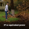 image:imageWORX Cordless Leaf Blower Electric Blower with Turbine Fan Blowers for Lawn Care with 2 Speed Control Battery amp Charger Not Included WG547915 40V Trimmer  530CFM 40V Blower Combo
