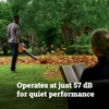 image:imageWORX Cordless Leaf Blower Electric Blower with Turbine Fan Blowers for Lawn Care with 2 Speed Control Battery amp Charger Not Included WG547915 40V Trimmer  530CFM 40V Blower Combo