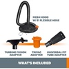 image:imageWORX Leaf Collection System for WORX Leaf Blower amp Leaf Vacuum with a 5 Inches Tube WA4058WORX WA4058