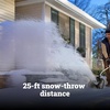 image:imageWORX Nitro 40V 12 Cordless Snow Shovel Electric Snow Thrower for 4Car Driveway Snow Removal with Brushless Motor amp 2 Speed Control 2  40 Ah Batteries and Charger Included WG460