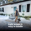 image:imageWORX Nitro 40V 12 Cordless Snow Shovel Electric Snow Thrower for 4Car Driveway Snow Removal with Brushless Motor amp 2 Speed Control 2  40 Ah Batteries and Charger Included WG460