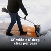 image:imageWORX Nitro 40V 12 Cordless Snow Shovel Electric Snow Thrower for 4Car Driveway Snow Removal with Brushless Motor amp 2 Speed Control 2  40 Ah Batteries and Charger Included WG460