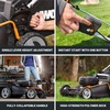 image:imageWORX Nitro Cordless Lawn Mower 21 Electric Mower for 12 Acre Brushless Push Lawn Mower with 7Position Height Adjustment 2  50 Ah Batteries amp Charger Included WG75221 40V Mower w2 50 Ah Batteries