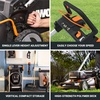 image:imageWORX Nitro Cordless Lawn Mower 21 Electric Mower with Variable Speed Selfpropelled Lawn Mower with Aerodeck amp Intellicut 2  50 Ah Batteries amp Charger Included WG76021 40V Mower w2 50 Ah Batteries
