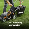 image:imageWORX Nitro Cordless Lawn Mower 21 Electric Mower with Variable Speed Selfpropelled Lawn Mower with Aerodeck amp Intellicut 2  50 Ah Batteries amp Charger Included WG76014 40V Mower w2 40 Ah Batteries