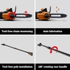 image:imageWORX Pole Saw 8 Amp 10 Electric Pole Saw Up to 10 ft 28 fts chain speedWG311