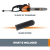 image:imageWORX WG3042 Saw 18Inch 150 Amp Electric Chainsaw with AutoTension Chain Brake18 150Amp Electric Chainsaw