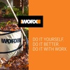 image:imageWORX WG509 12 Amp 3in1 Electric Leaf Blower with All Metal Mulching System and Leaf Collection Systemw Debris Collection Bag