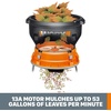 image:imageWorx 13 Amp Electric Leaf Mulcher Leaf Shredder with HighCompression Mulching Powerful amp Compact Yard Waste Shredder Corded WG430