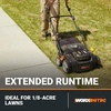 image:imageWorx 40V Cordless Lawn Dethatcher 2 in 1 Dethatcher amp Scarifier with Brushless Motor Electric Dethatcher Removes Deep Thatch amp Improves Grass Health 2  40 Ah Batteries amp Charger Included WG855