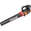 image:imageWorx 40V Turbine Leaf Blower Cordless with Battery and Charger Brushless Motor Blowers for Lawn Care Compact and Lightweight Cordless Leaf Blower WG584  2 Batteries amp Charger Included  WORX WA0138 Wall Mount Tool Holder