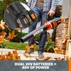 image:imageWorx 40V Turbine Leaf Blower Cordless with Battery and Charger Brushless Motor Blowers for Lawn Care Compact and Lightweight Cordless Leaf Blower WG584  2 Batteries amp Charger Included  WORX WA0138 Wall Mount Tool Holder